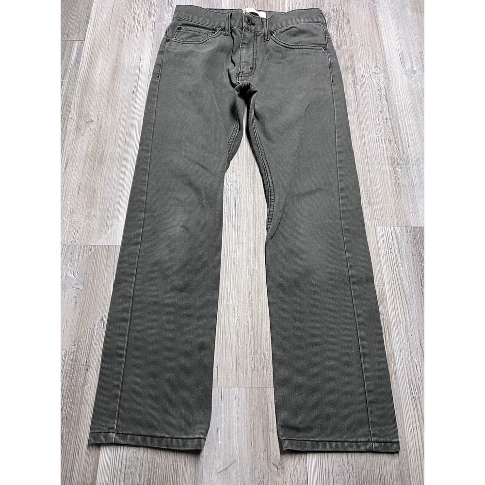 Levis‎ 511 Slim Boys Youth Gray 16 Reg 28x28 Jeans Ribbed Faux Corduroy Pants